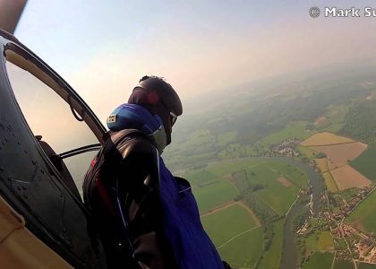 Gary Connerys Wingsuit Landing without using a Parachute