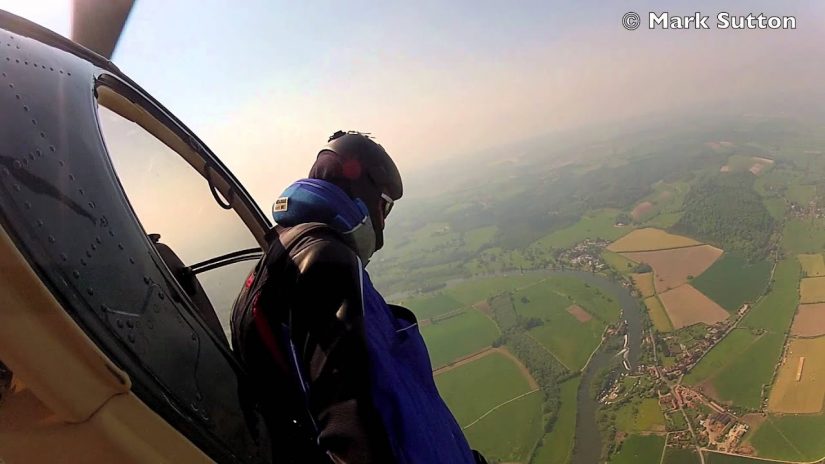 Gary Connerys Wingsuit Landing without using a Parachute