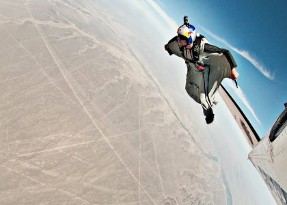 First Wingsuit Flight Over The Nazca Lines