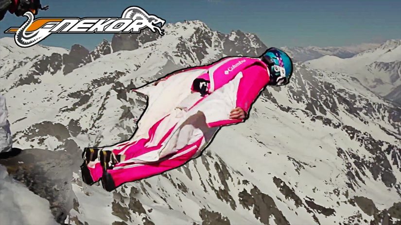 A Crazy WINGSUIT and BASEJUMP Session FLY 2014