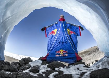 Wingsuit Flight Base Jump Kilimanjaro GoPro HD Red Bull
