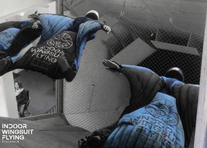 Indoor Wingsuit Flying Fun fun fun