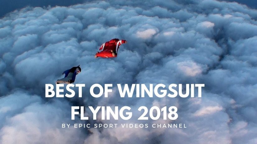 Wingsuit Extreme sport 2018