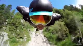 Human Flight Insane Wingsuit Flying Video credit to Scoreback