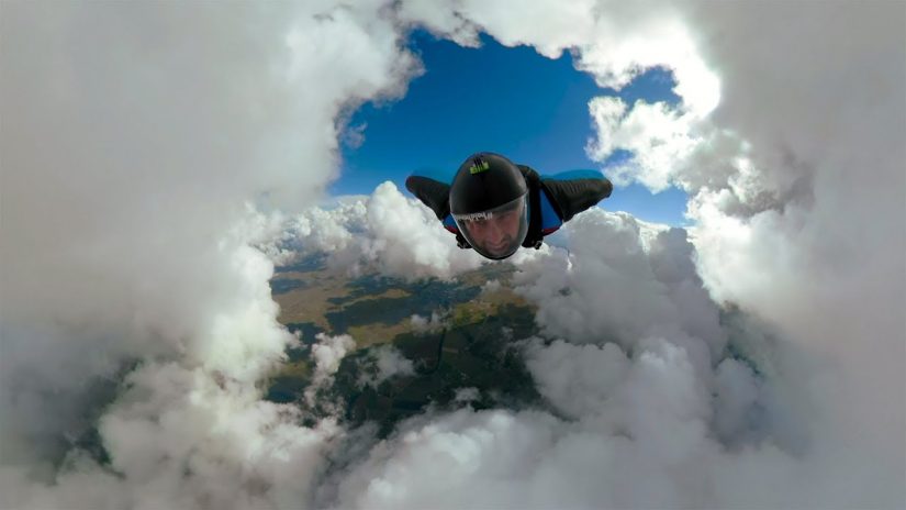 GoPro Awards Epic Cloud Cave Wingsuit in Fusion Overcapture