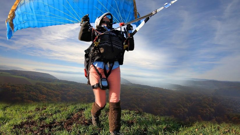 Paragliding magic Nibelungen Flight